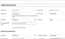 Tuyển sinh trực tuyến ở Hà Nội: Hé lộ nhiều bất cập