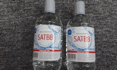 Thu hồi nước muối sinh lý SAT BB do không đạt chuẩn