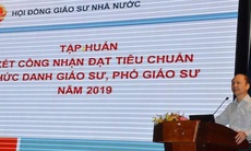 Công bố ứng viên được đề nghị xét công nhận chức danh giáo sư, phó giáo sư