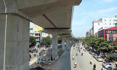 Phân luồng giao thông phục vụ thi công đường sắt đô thị đoạn Nhổn - ga Hà Nội