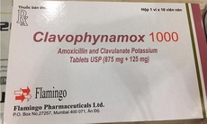 Thu hồi thuốc Clavophynamox 1000 không đạt tiêu chuẩn chất lượng