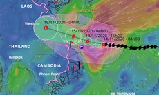 Bão số 13 áp sát vùng biển Quảng Bình - Quảng Ngãi, giật cấp 17- cực kỳ nguy hiểm