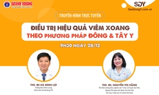 Truyền hình trực tuyến: Điều trị hiệu quả viêm xoang theo phương pháp Đông Tây y kết hợp