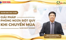 Truyền hình trực tuyến: Giải pháp phòng ngừa đột quỵ khi chuyển mùa