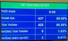 Quốc hội thông qua Nghị quyết về dự toán ngân sách nhà nước năm 2018