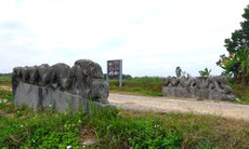 Bí ẩn cặp rồng đá mất đầu ở thành Nhà Hồ