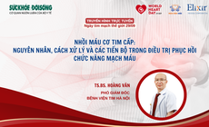 Đang Truyền h&#236;nh trực tuyến: Nhồi m&#225;u cơ tim cấp -Nguy&#234;n nh&#226;n, c&#225;ch xử l&#253; v&#224; c&#225;c tiến bộ trong điều trị kh&#244;i phục chức năng mạch m&#225;u
