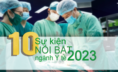 Bộ Y tế c&#244;ng bố 10 sự kiện nổi bật của ng&#224;nh y năm 2023