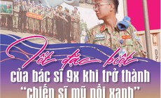 Tết đặc biệt của b&#225;c sĩ 9x khi trở th&#224;nh ‘chiến sĩ mũ nồi xanh’ tại Nam Sudan