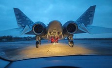 Bức ảnh hiếm h&#233; lộ khoang vũ kh&#237; b&#237; ẩn của Su-57 Nga
