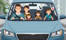 Xe &#244; t&#244; 4 chỗ chở th&#234;m bao nhi&#234;u trẻ em dưới 6 tuổi?