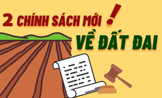 Hai ch&#237;nh s&#225;ch mới về đất đai sắp c&#243; hiệu lực