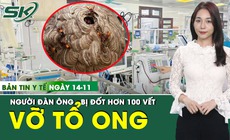 Bản Tin Y Tế 14/11: Người đ&#224;n &#244;ng bị ong đốt hơn 100 vết, suy đa tạng nguy kịch