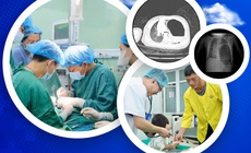 Phẫu thuật cấp cứu cứu sống trẻ 29 tháng tuổi bị thoát vị hoành nghẹt nguy hiểm