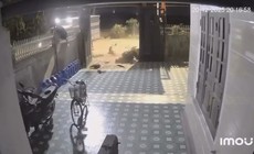 Kinh hoàng clip va chạm ô tô tải, 3 thiếu niên đi xe máy thương vong