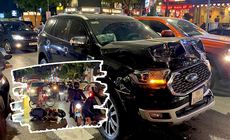 Hà Nội: Tai nạn giao thông liên hoàn, 2 người bị thương