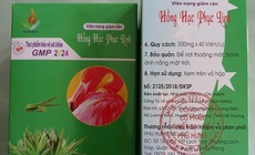 Ph&#225;t hiện vi&#234;n nang giảm c&#226;n Hồng Hạc Phục Linh c&#243; chứa chất cấm g&#226;y hại
