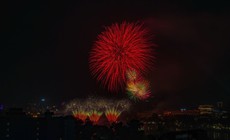 Hà Nội bắn pháo hoa 30 phút mừng thành công Đại hội XIV của Đảng