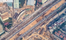 Toàn cảnh 'siêu nút giao' hơn 2.300 tỷ đồng nối Vành đai 3,5 với Đại lộ Thăng Long