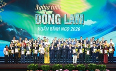 "Nghĩa tình Dòng Lam" huy động hơn 172 tỷ đồng chăm lo Tết cho người nghèo xứ Nghệ