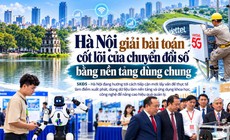 Hà Nội giải bài toán cốt lõi của chuyển đổi số bằng nền tảng dùng chung