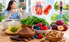6 nguồn cung cấp flavanol giúp bảo vệ tim mạch cho người thường xuyên ngồi nhiều