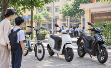 Mua xe điện cho con đi học, phụ huynh cần biết điều này