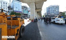 Đoạn đường Cầu Giấy bỏ giải phân cách, sắp thông xe Vành đai 2,5