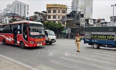 Cảnh sát giao thông sẽ dẫn đường, hỗ trợ các đoàn chở nhân dân về quê ăn Tết
