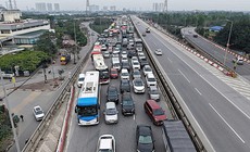 Chiều 26 Tết, giao thông tại Hà Nội thế nào?