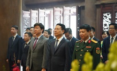 Bộ Khoa học và Công nghệ dâng hương đầu Xuân, khởi động năm mới bằng tinh thần phụng sự và đổi mới