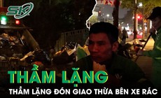 Chuyện những người thầm lặng đón Giao thừa bên xe rác
