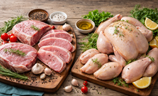 Nên bổ sung protein từ thịt gà hay thịt lợn?