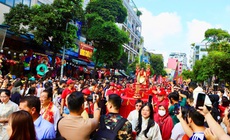 Đông nghịt người dự Lễ Nghinh Ông Quan Thánh Đế Quân