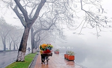 Không khí lạnh suy yếu, miền Bắc mưa phùn hết ngày mai