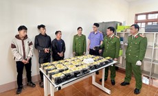 Triệt phá đường dây vận chuyển hơn 34kg ma túy, thu giữ súng cùng 11 viên đạn