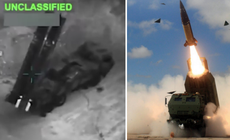 Tên lửa ATACMS Mỹ 'thổi bay' loạt tên lửa Iran