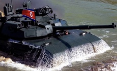 Triều Tiên trình làng xe tăng mới với 'lá chắn thông minh'