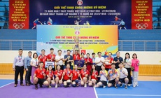 Giải thể thao ngành Y tế Nghệ An, lan tỏa tinh thần đoàn kết