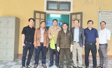 Động vật quý hiếm 'đi lạc' vào trường học ở Huế