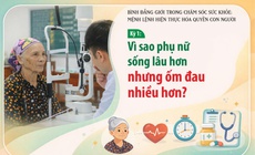 Vì sao phụ nữ sống lâu hơn nhưng ốm đau nhiều hơn?