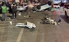 Công an Hà Nội thông tin chính thức vụ tai nạn giao thông liên hoàn trên đường Trung Kính