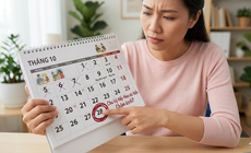 Chậm kinh sau ngừng biện pháp tránh thai nội tiết tố có đáng lo?