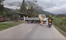 Cục CSGT lên tiếng trước thông tin 'dùng ô tô công vụ chắn ngang đường để dừng xe vi phạm'