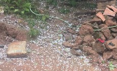 Thiệt hại do dông lốc, mưa đá ở các tỉnh miền Bắc tiếp tục tăng