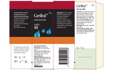 Alcon Pharmaceuticals tại Hà Nội tự thu hồi phiếu công bố tiêu chuẩn Gel tra mắt GenTeal Lubricant Eye Gel