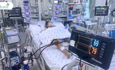Bé 11 tuổi bị co giật do biến chứng viêm cầu thận sau viêm họng liên cầu