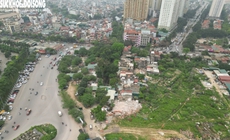 Hiện trạng nút giao 'dị dạng' sắp đươc thi công trở lại sau 10 năm