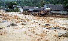 Những điểm có nguy cơ xảy ra lũ quét, sạt lở đất sáng nay