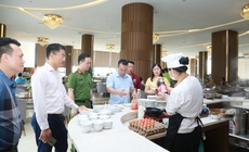 Kiểm tra an toàn thực phẩm tại loạt khách sạn, điểm kinh doanh ở Cửa Lò